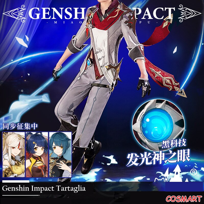 Anime Genshin Impact Tartaglia Dadaliya   ..